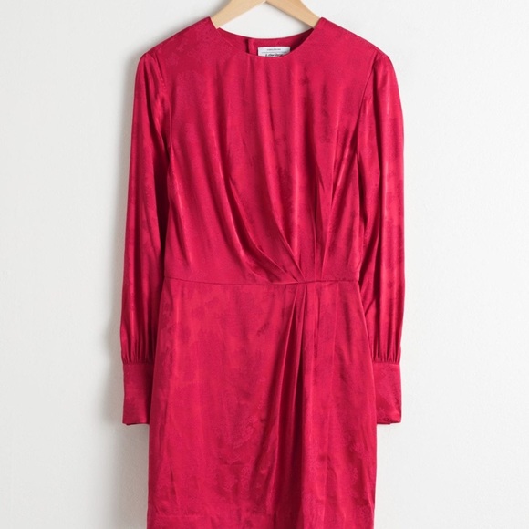 NWOT & Other Stories Satin Mini Dress - Picture 3 of 8